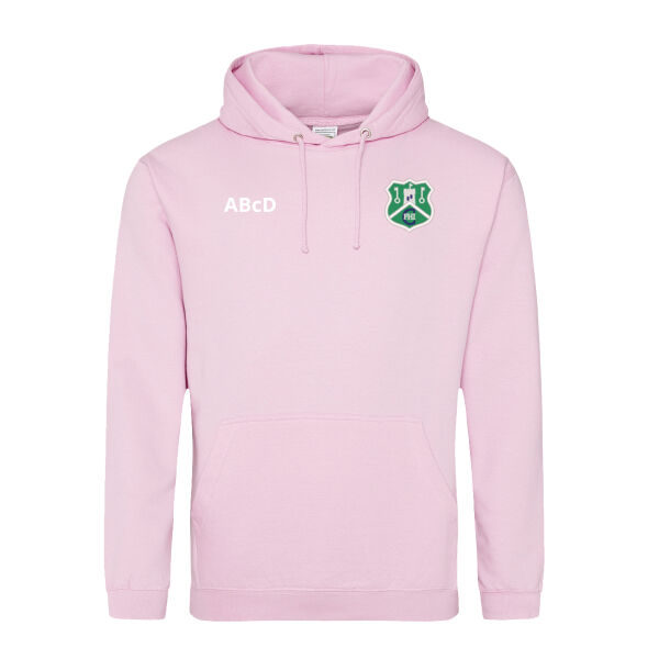 Fort Hill College Leavers Hoodie - Baby Pink Thumbnail