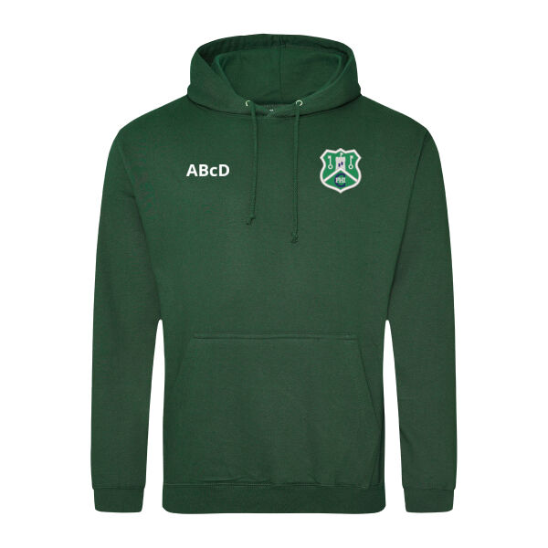 Fort Hill College Leavers Hoodie - Bottle Green Thumbnail