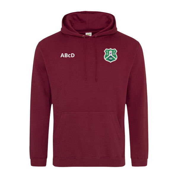Fort Hill College Leavers Hoodie - Burgundy Thumbnail