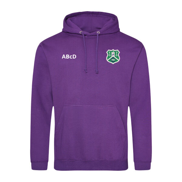 Fort Hill College Leavers Hoodie - Purple Thumbnail