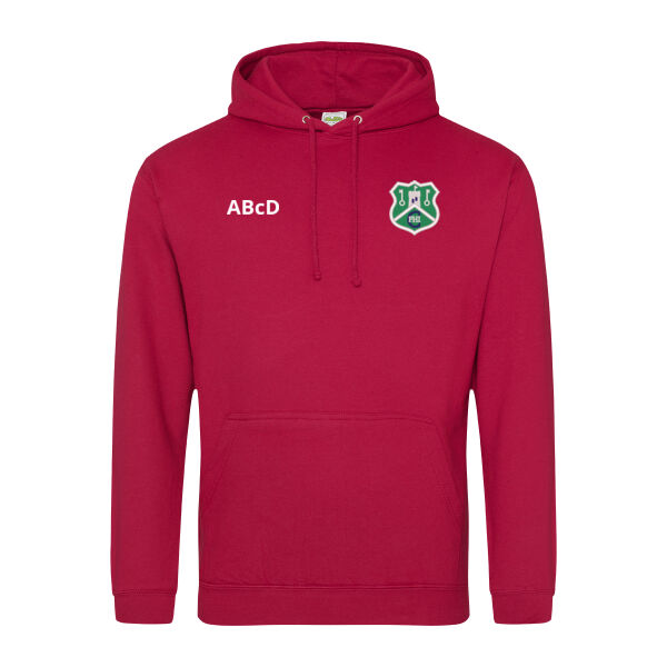Fort Hill College Leavers Hoodie - Red Hot Chilli Thumbnail